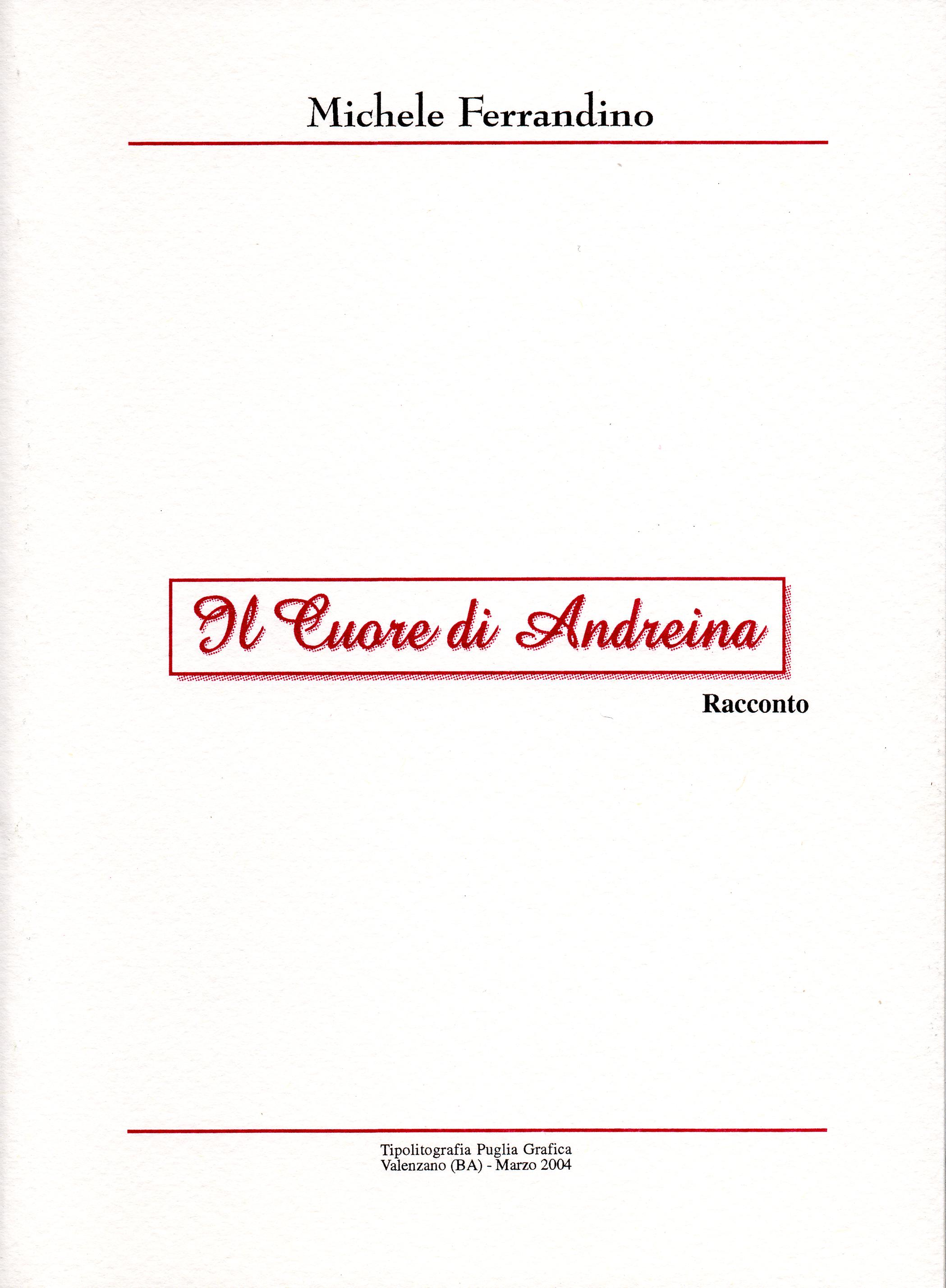Copertina Il cuore di Andreina
